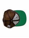 Meatfly Meatfly šiltovka Hornet Snapback White Round / Tan | Biela