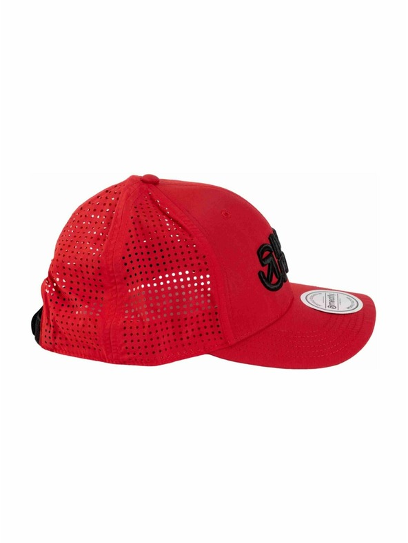 Meatfly Meatfly šiltovka Nollie Perfor Cap Red / Black Revital | Čierna | Veľkosť
