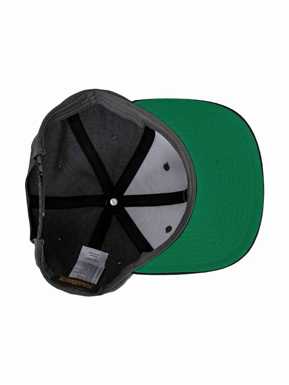 Meatfly Meatfly šiltovka Flanker Snapback Beach / Charcoal / Black | Čierna