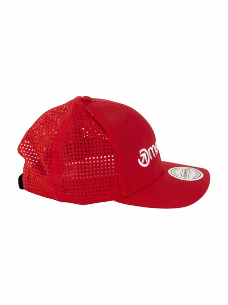Meatfly Meatfly šiltovka Nollie Perfor Cap Red / White Logo | Biela | Veľkosť