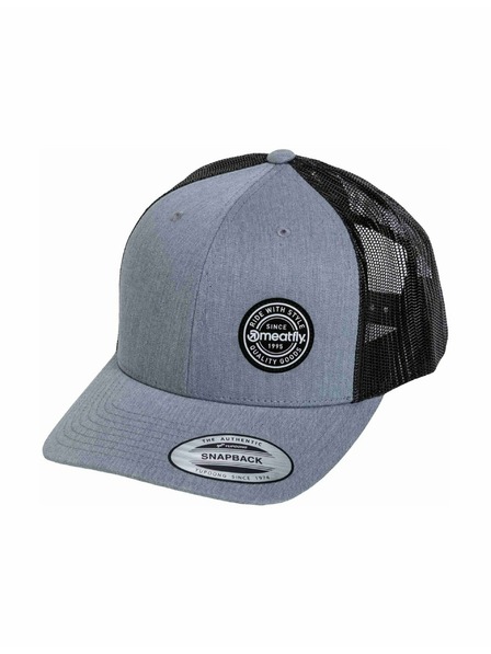 Meatfly Meatfly šiltovka MF View Trucker White Round / Heather | Čierna
