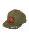 Meatfly Meatfly šiltovka Flanker Snapback Red Eternal / Buck | Červená