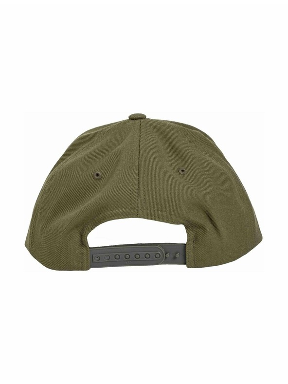 Meatfly Meatfly šiltovka Flanker Snapback Red Eternal / Buck | Červená