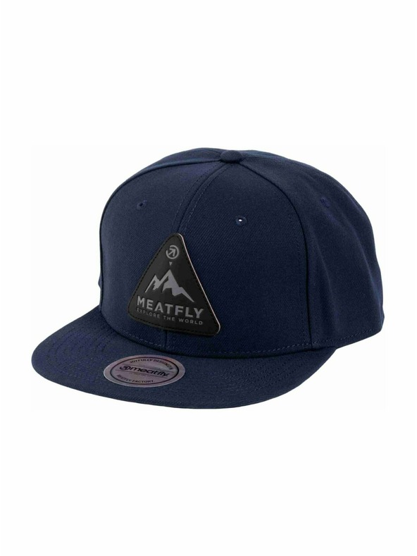 Meatfly Meatfly šiltovka Hornet Snapback Navy Blue Peak | Modrá |