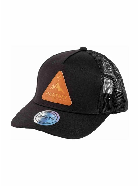 Meatfly Meatfly šiltovka Corey Trucker Black Peak | Čierna |