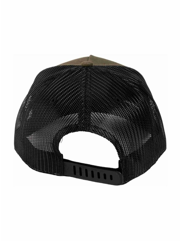 Meatfly Meatfly šiltovka Shaun Trucker Army / Camo Logo | Čierna | Veľkosť