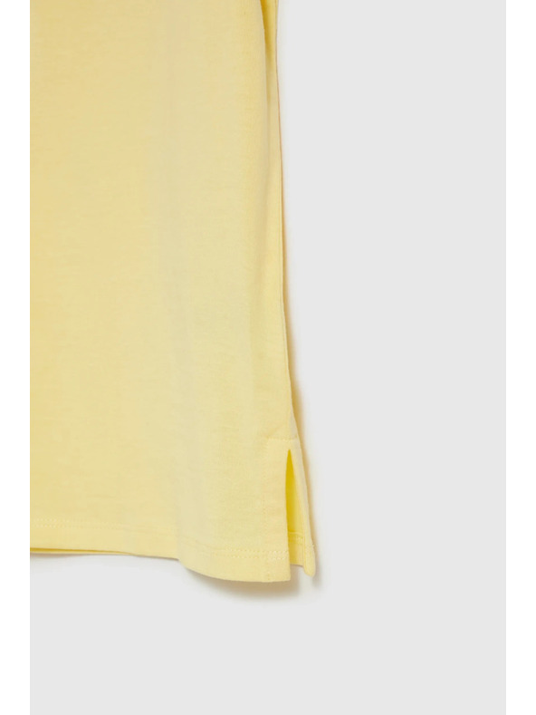 Moodo Dámske tričko Moodo – svetložlté