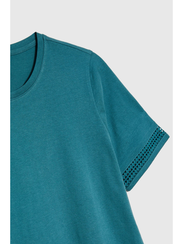 Moodo Dámske tričko Moodo – zelené