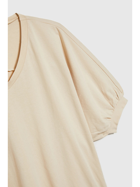 Moodo Dámske tričko Moodo s balónovými rukávmi