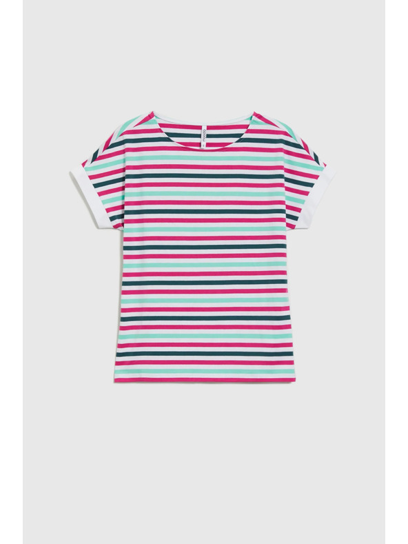 Moodo Dámske pruhované tričko Moodo