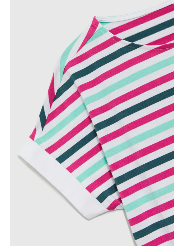 Moodo Dámske pruhované tričko Moodo