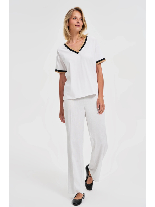 Moodo Dámske tričko Moodo - biele