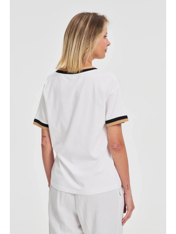 Moodo Dámske tričko Moodo - biele