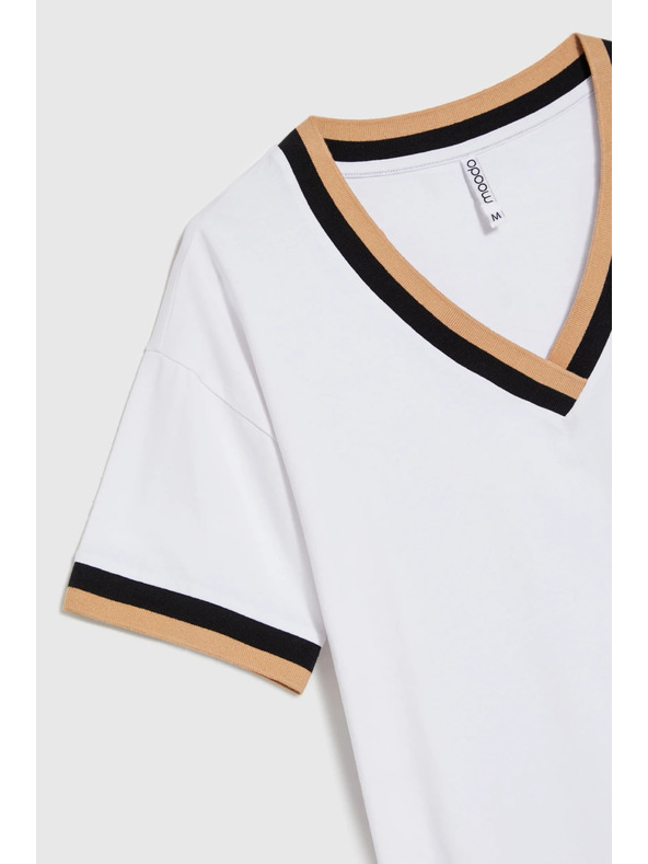 Moodo Dámske tričko Moodo - biele