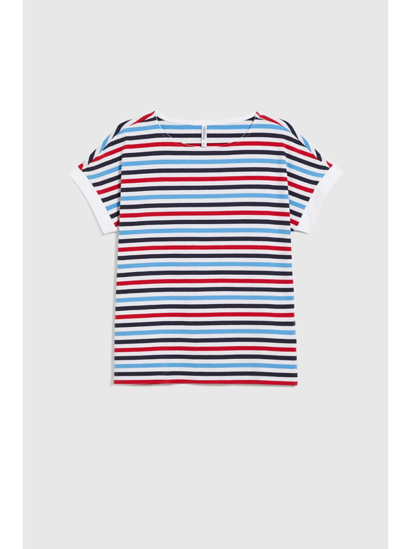 Moodo Dámske pruhované tričko