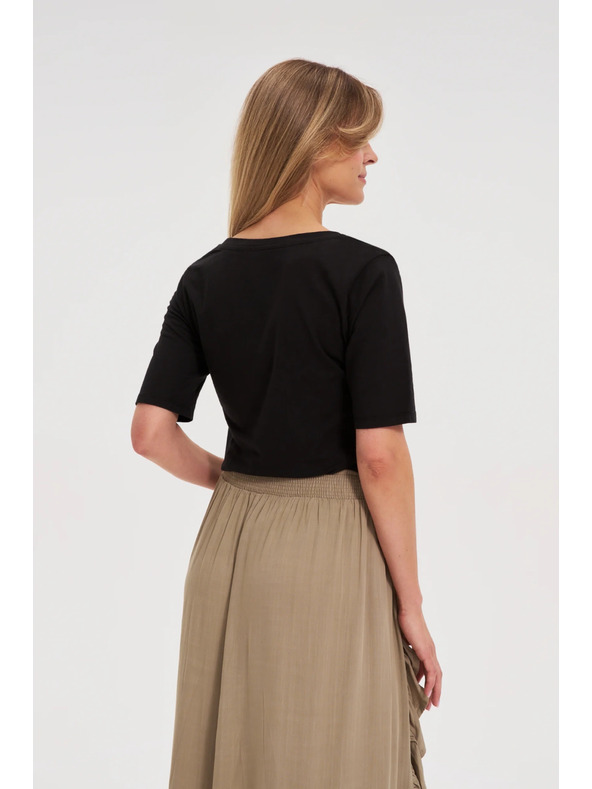 Moodo Dámske tričko Moodo - čierne