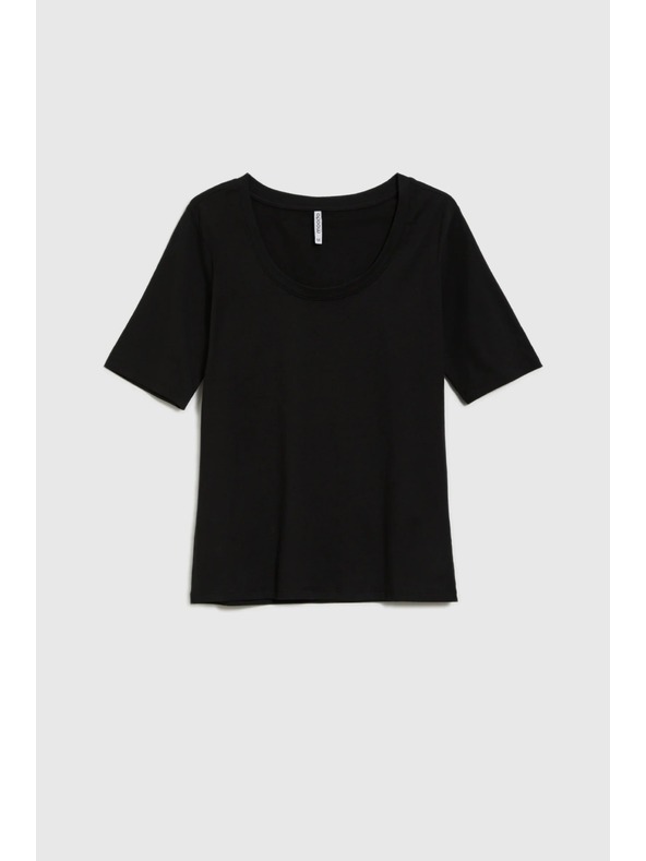 Moodo Dámske tričko Moodo - čierne