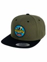 Meatfly Meatfly šiltovka Flanker Snapback Adventure Olive/Black