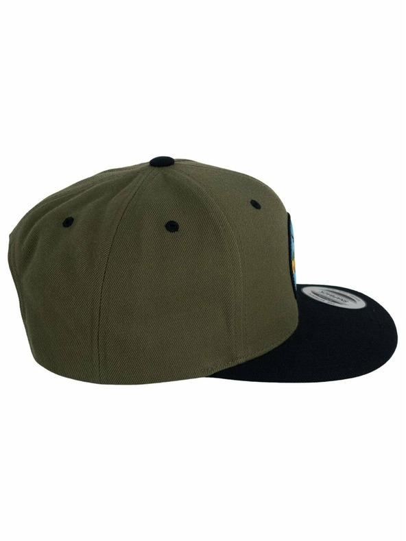 Meatfly Meatfly šiltovka Flanker Snapback Adventure Olive/Black