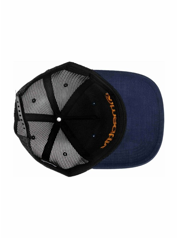 Meatfly Meatfly šiltovka Shaun Trucker Navy / Brown Logo | Hnedá | Veľkosť