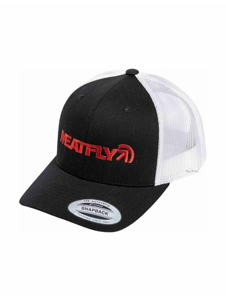 Meatfly Meatfly šiltovka Rodie Trucker Wine / Black / White | Čierna