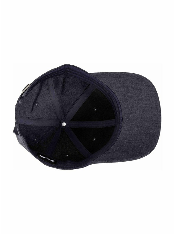 Meatfly Meatfly šiltovka Jogger Flexfit Recycled Anthracite Label | Sivá |