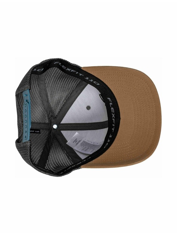 Meatfly Meatfly šiltovka MF Logo Trucker Earth / Black | Čierna