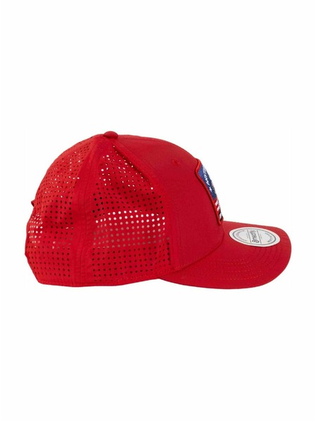 Meatfly Meatfly šiltovka Ollie Perfor Cap Red Tomcat | Červená |