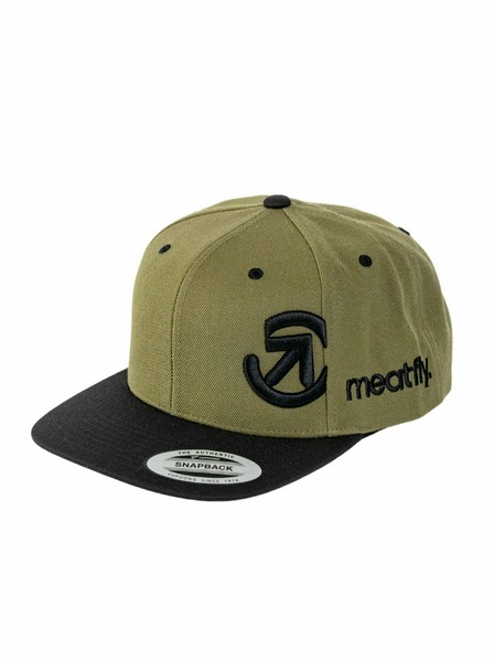 Meatfly Meatfly šiltovka Jacob Snapback Olive