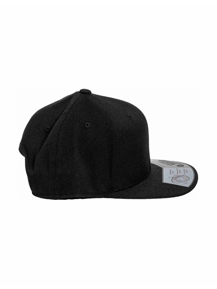 Meatfly Meatfly šiltovka Gruman Premium Snapback White Round / Black | Čierna
