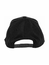 Meatfly Meatfly šiltovka Gruman Premium Snapback White Round / Black | Čierna