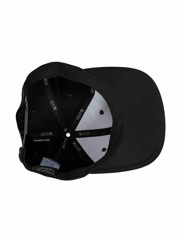Meatfly Meatfly šiltovka Gruman Premium Snapback White Round / Black | Čierna