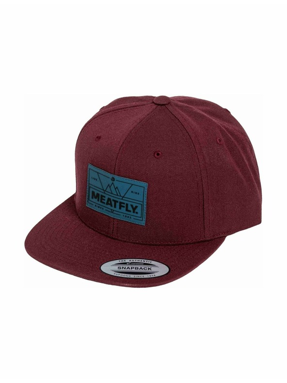 Meatfly Meatfly šiltovka Hornet Snapback Live Ride / Maroon | Červená