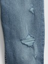 GAP Detské džínsy high rise skinny stretch GAP