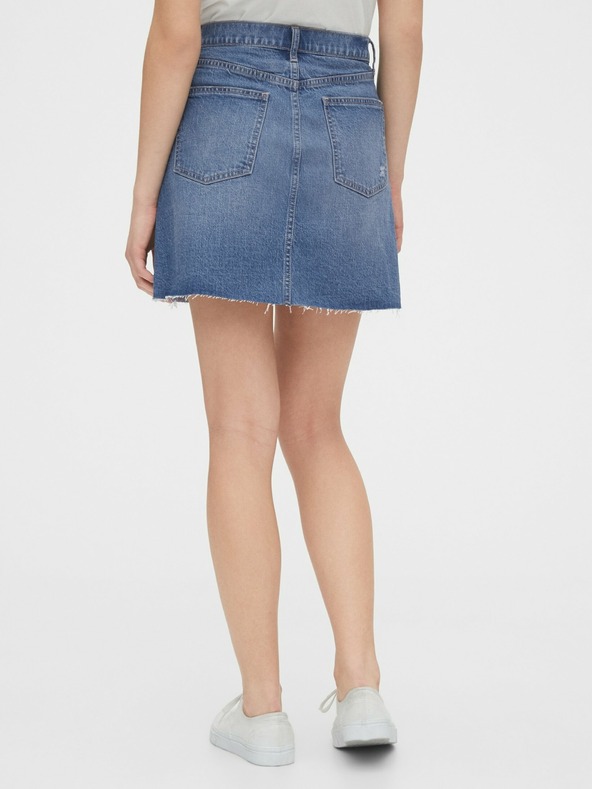 GAP Džínsová sukňa na gombíky GAP
