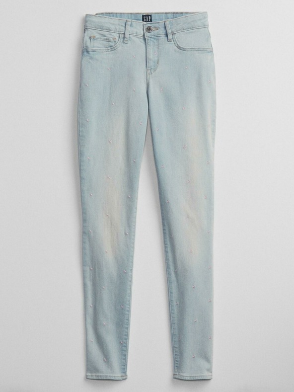 GAP Detské džínsy mid rise joggers GAP