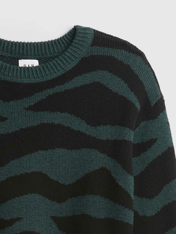 GAP Detský vzorovaný sveter GAP