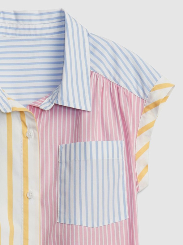 GAP Detské košeľové šaty GAP