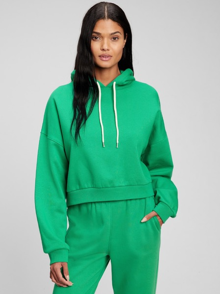 GAP Mikina crop s kapucňou GAP