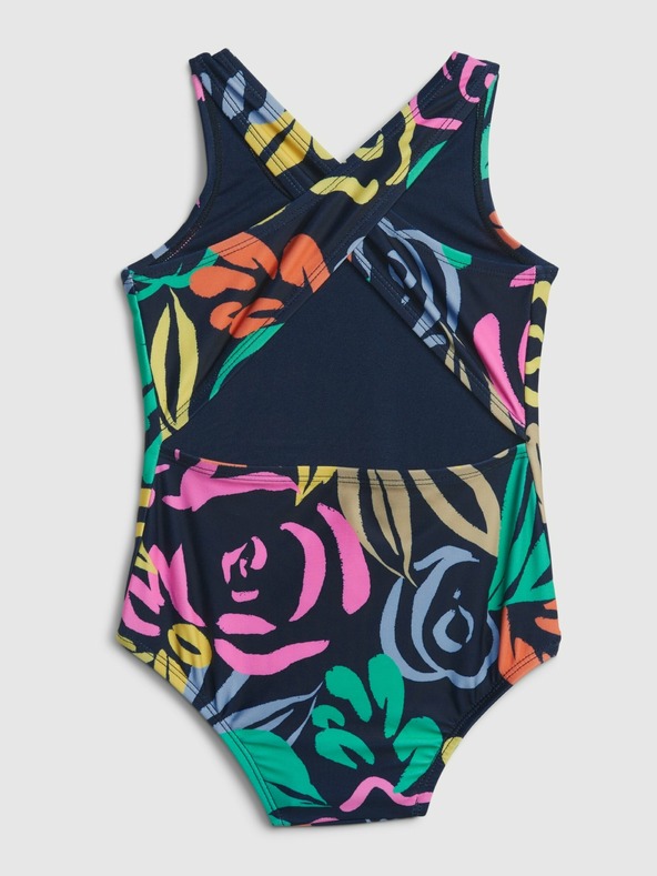 GAP Baby jednodielne plavky floral GAP