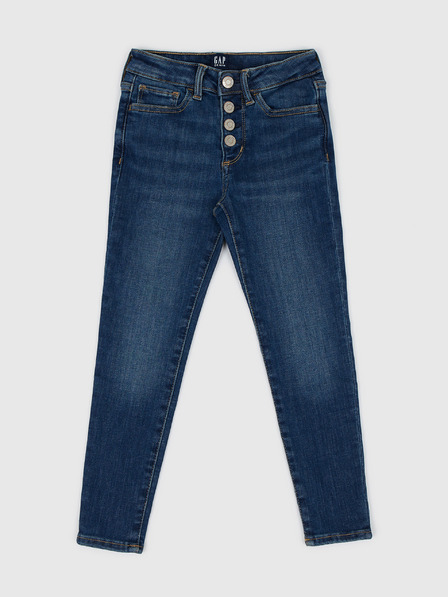 GAP Detské džínsy high rise jeggings GAP