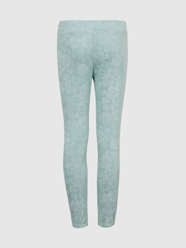 GAP Detské tepláky kvety s logom GAP