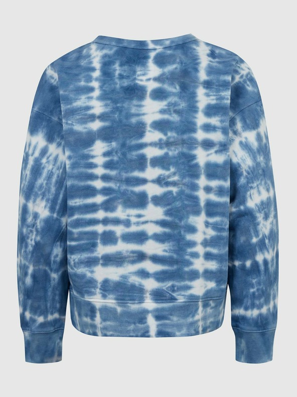 GAP Detská batikovaná mikina GAP