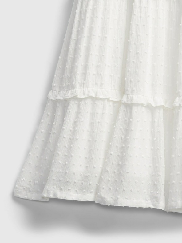 GAP Detské vrstvené midi šaty GAP