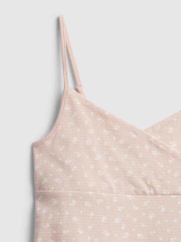 GAP Detské šaty s nastaviteľnými ramienkami GAP