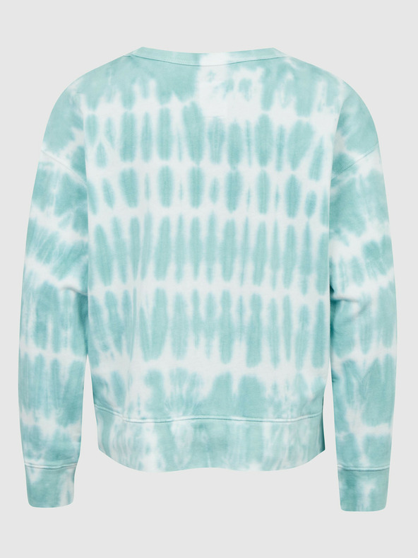 GAP Detská batikovaná mikina GAP