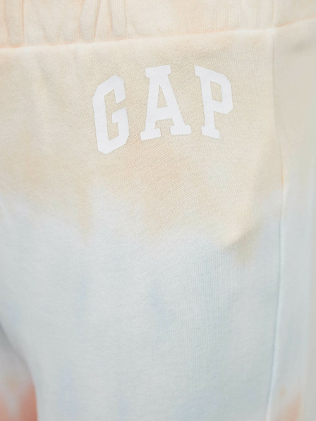 GAP Detské batikované tepláky s logom GAP