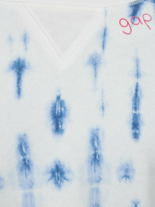 GAP Detská batikovaná mikina GAP