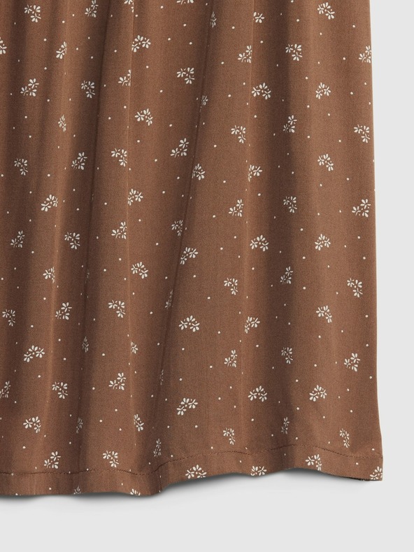 GAP Detské šaty so žabičkovaním GAP