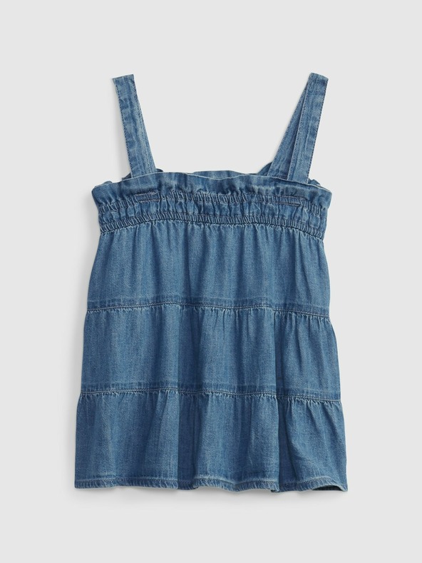 GAP Baby džínsový top GAP
